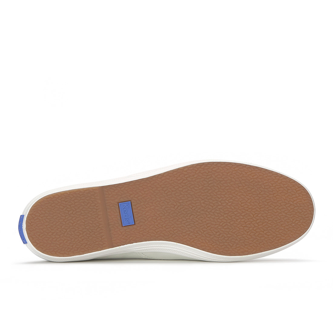 Keds Champion Round Toe Slip Sneaker Leather White — Easygoing