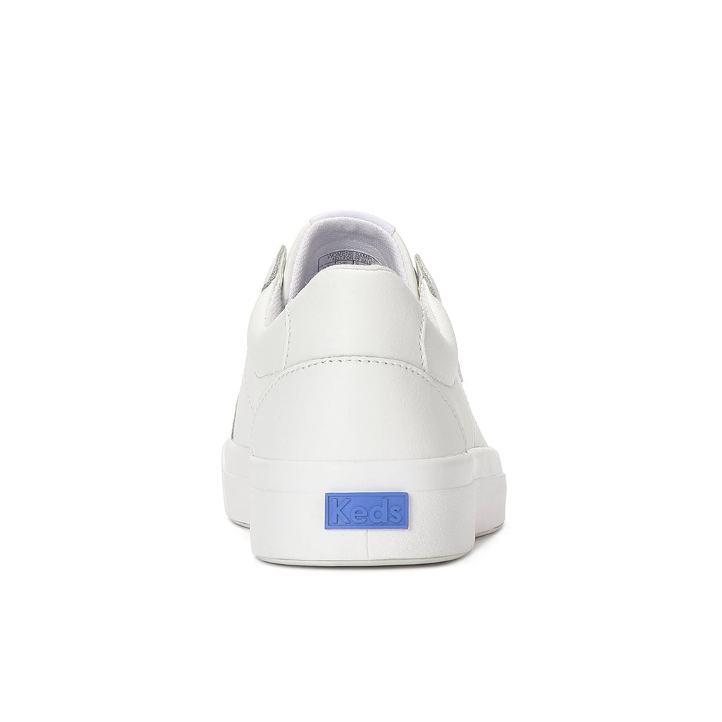 Keds Pursuit Zip Leather Sneaker White