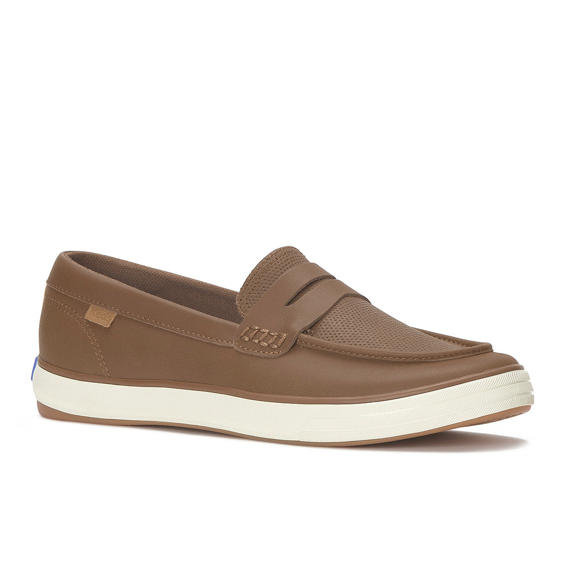Keds Center III Loafer Leather Cognac — Polished