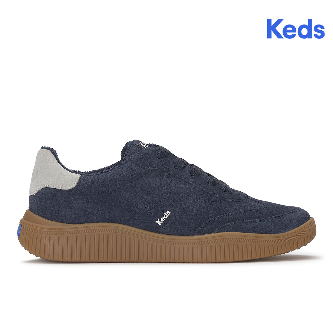 Keds Contest Suede Navy/Grey — Timeless