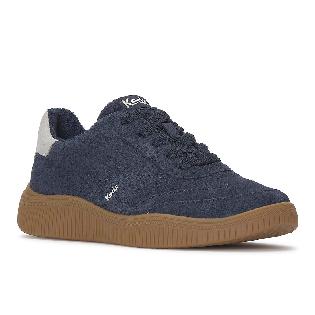 Keds Contest Suede Navy/Grey — Timeless