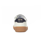 Women's Ace II V Leather Translucent Midsole White/Navy Sneaker