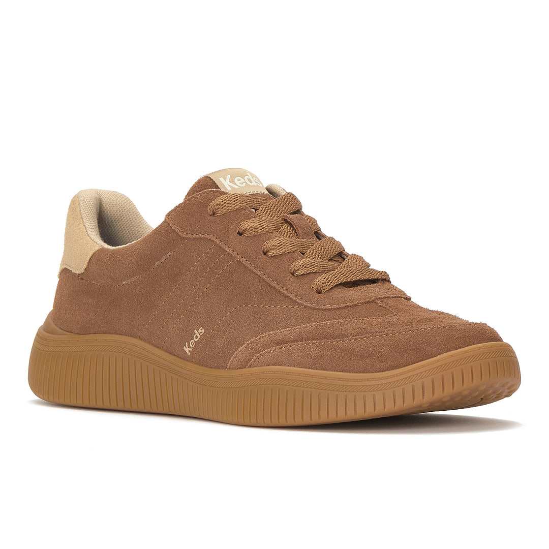 Women's Contest Suede Tan/Cuban Sand Sneaker — Versatile