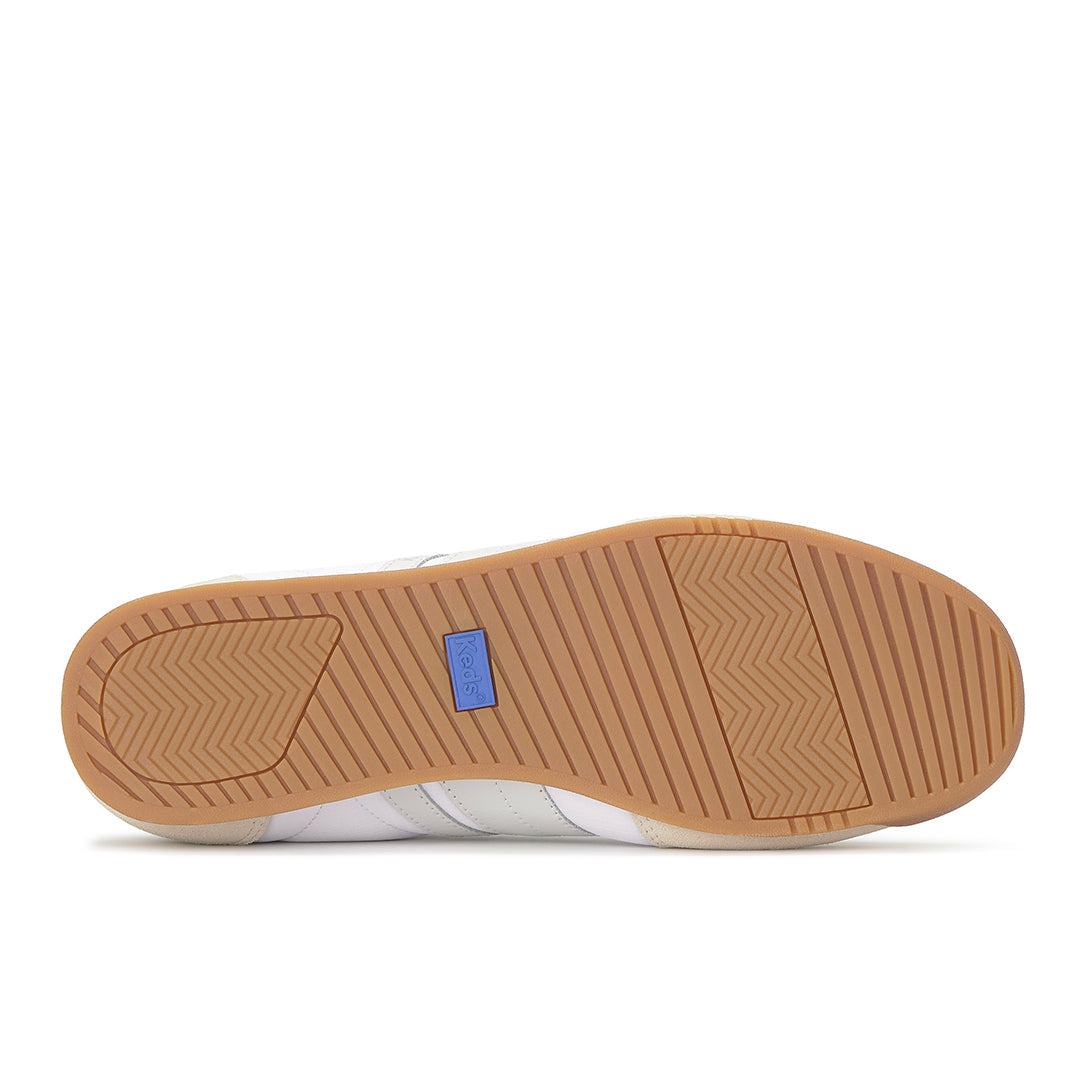 Women's Revival Nylon/Suede/Leather White/Grey Sneaker — Polished